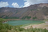 Nemrut Dagi, the dead volcano on the south shore of the lake Van
